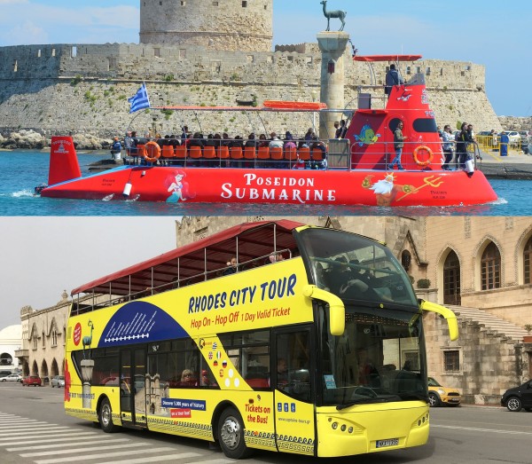 Combo Hop-on Hop-off Bus and Submarine Tour